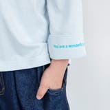 ワンポイント刺繍長袖Tシャツ ロンT/男の子/女の子/150cm/2WAY | ブランシェス | 詳細画像7