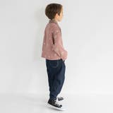 【おそろい】きんもくせい刺しゅう長袖シャツ | ブランシェス | 詳細画像12 