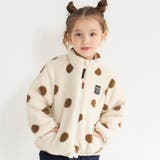 アイボリー | 中綿ボア リバーシブル ブルゾン | ブランシェス