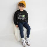 プレミアムストレッチ裏起毛パンツ デニム ロングパンツ | ブランシェス | 詳細画像3 