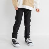 ブラック | プレミアムストレッチ裏起毛パンツ 150cm 女の子 | ブランシェス