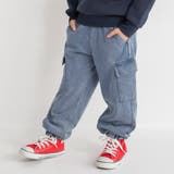 ブルー | 裏起毛やわらかカーゴパンツ 裏起毛パンツ 男の子 | ブランシェス