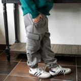 グレー | 裏起毛やわらかカーゴパンツ 裏起毛パンツ 男の子 | ブランシェス