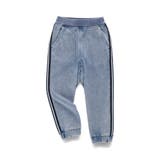 ブルー | サイドライン入りジョガーパンツ 裏起毛 ロングパンツ | ブランシェス