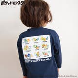 22:ネイビーブルー | 【Pokemon /ポケモン】ロンT 長袖Tシャツ | ブランシェス