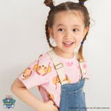 ピンク | 総柄プリント半袖Tシャツ パウパト パウパトロール | ブランシェス
