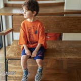 オレンジ | ×ブランシェス 7分袖Tシャツ スヌーピー | ブランシェス