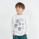 杢グレー | アソートグラフィック長袖Ｔシャツ ロンＴ | ブランシェス