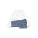 【デニム×コットン】異素材レイヤード長袖Tシャツ キッズ 男の子 | ブランシェス | 詳細画像15 