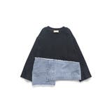 【デニム×コットン】異素材レイヤード長袖Tシャツ キッズ 男の子 | ブランシェス | 詳細画像16 
