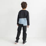 【デニム×コットン】異素材レイヤード長袖Tシャツ キッズ 男の子 | ブランシェス | 詳細画像20 