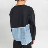 【デニム×コットン】異素材レイヤード長袖Tシャツ キッズ 男の子 | ブランシェス | 詳細画像21 