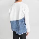【デニム×コットン】異素材レイヤード長袖Tシャツ キッズ 男の子 | ブランシェス | 詳細画像7 