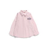 【おそろい】ストライプ柄ロゴ刺しゅう長袖シャツ キッズ 男の子 | ブランシェス | 詳細画像14 