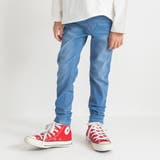 ブルー | 【フィットストレート】プレミアム ストレッチ デニム | ブランシェス