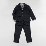 ネイビー ジャケット+ロング パンツ+ギンガム | ブランシェス | 詳細画像2