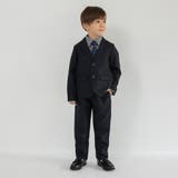 ネイビー ジャケット+ロング パンツ+ギンガム | ブランシェス | 詳細画像4