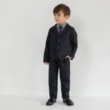 ネイビー ジャケット+ロング パンツ+ギンガム | ブランシェス | 詳細画像5