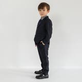 ネイビー ジャケット+ロング パンツ+ギンガム | ブランシェス | 詳細画像6