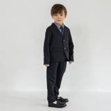 ネイビー ジャケット+ロング パンツ+ギンガム | ブランシェス | 詳細画像8