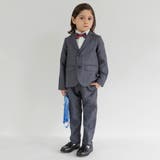 グレーチェック ジャケット+ロング パンツ+白 | ブランシェス | 詳細画像4