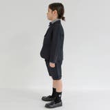 ネイビー ジャケット+ハーフ パンツ+ギンガム | ブランシェス | 詳細画像5