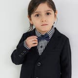 ネイビー ジャケット+ハーフ パンツ+ギンガム | ブランシェス | 詳細画像7