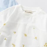 【おそろい】花刺しゅう半袖Tシャツ キッズ 女の子 | ブランシェス | 詳細画像8