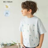 【おそろい】花刺しゅう半袖Tシャツ キッズ 女の子 | ブランシェス | 詳細画像1