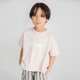 ピンク | ニュアンスカラー/ロゴTシャツ | ブランシェス