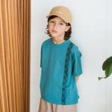 シアーチェック切り替え半袖Tシャツ | ブランシェス | 詳細画像1 