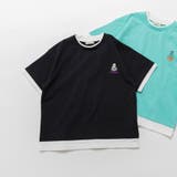 フェイクレイヤード 刺繍半袖Tシャツ | ブランシェス | 詳細画像12 