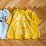 【ショート丈／ワイドシルエット】 ロゴプリント半袖Tシャツ | ブランシェス | 詳細画像2 