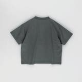 【ショート丈／ワイドシルエット】 ロゴプリント半袖Tシャツ | ブランシェス | 詳細画像21 