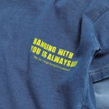 インディゴ天竺ラウンドヘムTシャツ | ブランシェス | 詳細画像19 