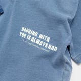 インディゴ天竺ラウンドヘムTシャツ | ブランシェス | 詳細画像9 
