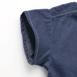 【デニム/ワンウォッシュ】半袖シャツ | ブランシェス | 詳細画像9 