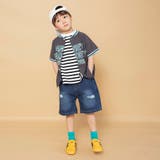 【WEB限定】ベースボール風半袖シャツ | ブランシェス | 詳細画像4 