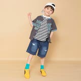 【WEB限定】ベースボール風半袖シャツ | ブランシェス | 詳細画像5 