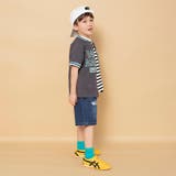 【WEB限定】ベースボール風半袖シャツ | ブランシェス | 詳細画像6 