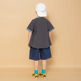 【WEB限定】ベースボール風半袖シャツ | ブランシェス | 詳細画像7 