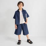 【デニム/ワンウォッシュ】ハーフパンツ | ブランシェス | 詳細画像3