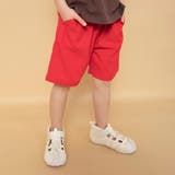 レッド | 【WEB限定】カラバリ スラブ ハーフパンツ | ブランシェス