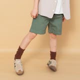 カーキグリーン | 【WEB限定】カラバリ ツイル ハーフパンツ | ブランシェス