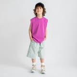 ペインター風ワイドハーフパンツ | ブランシェス | 詳細画像15 