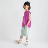 ペインター風ワイドハーフパンツ | ブランシェス | 詳細画像16 