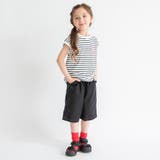ペインター風ワイドハーフパンツ | ブランシェス | 詳細画像31 