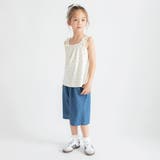 ペインター風ワイドハーフパンツ | ブランシェス | 詳細画像9 
