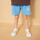 ブルー | 【WEB限定】やわらか パイル ハーフパンツ | ブランシェス