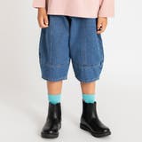 【デニム】コクーン半端丈パンツ 150cm ジュニア | ブランシェス | 詳細画像14 